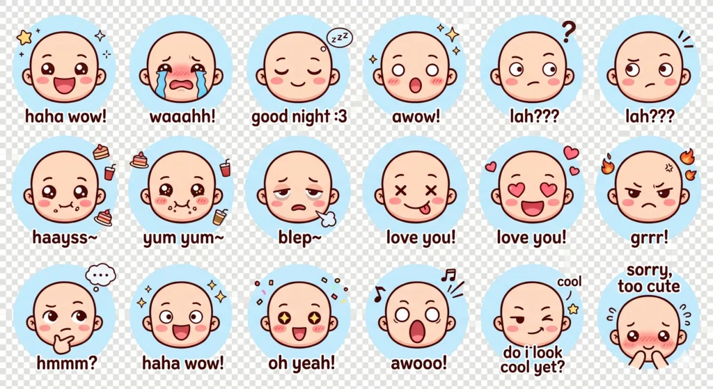 Kawaii Bald