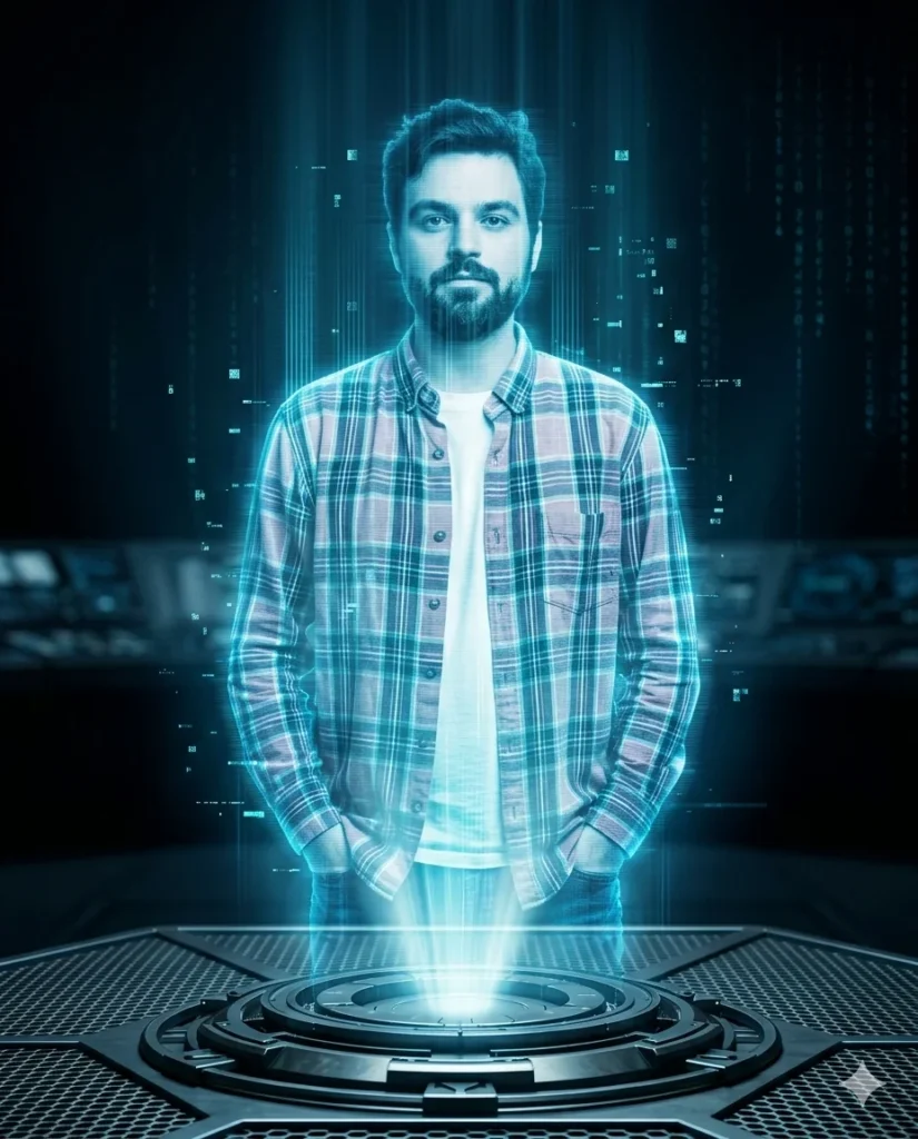 Hologram Digital Ghost