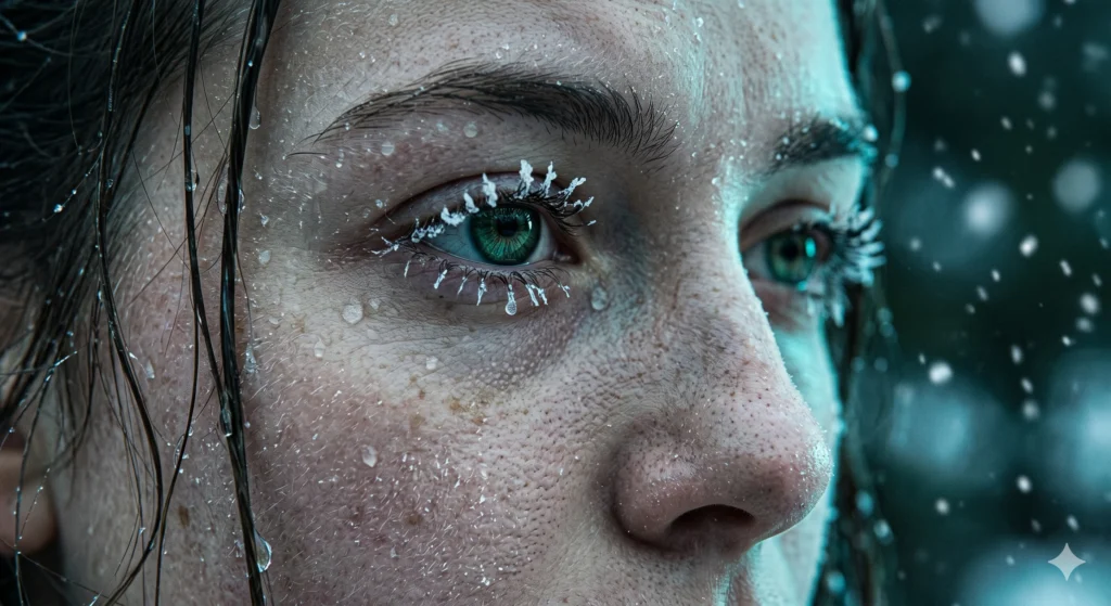Frozen Gaze in the Storm